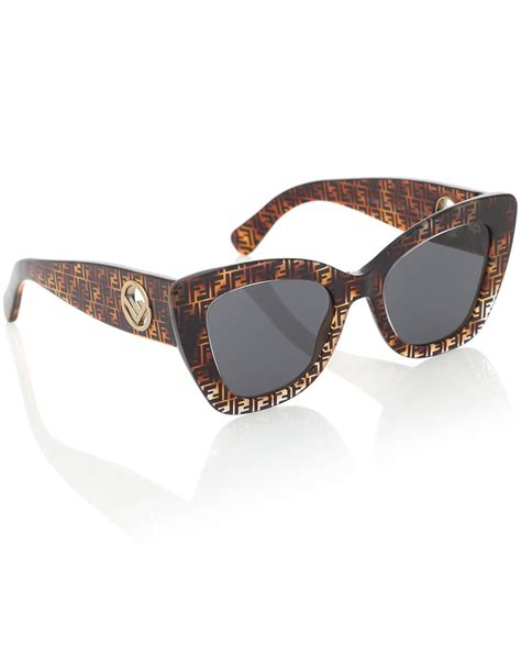 FENDI Havana FF sunglasses · VERGLE