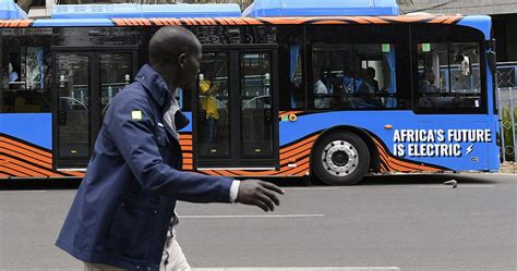 Electric Bus Debuts In Nairobi In Clean Energy Push Africanews