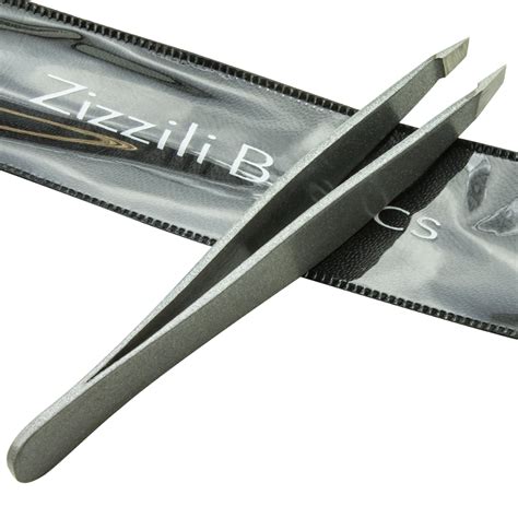 Zizzili Basics Surgical Grade Stainless Steel Slant Tweezers - Walmart.com