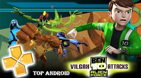 Ben 10 Protector of Earth PPSSPP ISO Download for Android