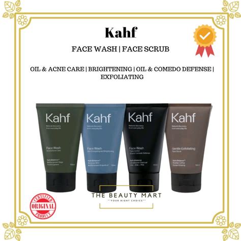 Jual Kahf Face Wash Face Scrub 100 Ml All Variant Sabun Cuci Muka