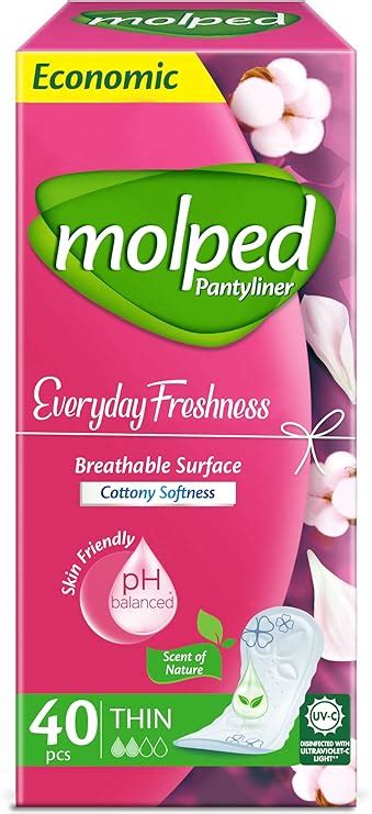 Molped Daily Care Freshness DEO Eco Pack - 40 Pads: Buy Online at Best ...