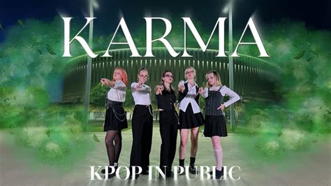 K POP IN PUBLIC ONE TAKE PIXY 픽시 Karma dance cover JEKYLL