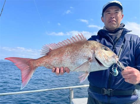 【乗っ込み真鯛爆釣】なぎー船長便に乗ってタイラバしてきました Gameboat日登美丸 鹿児島 遊漁船 ひとみまるon The