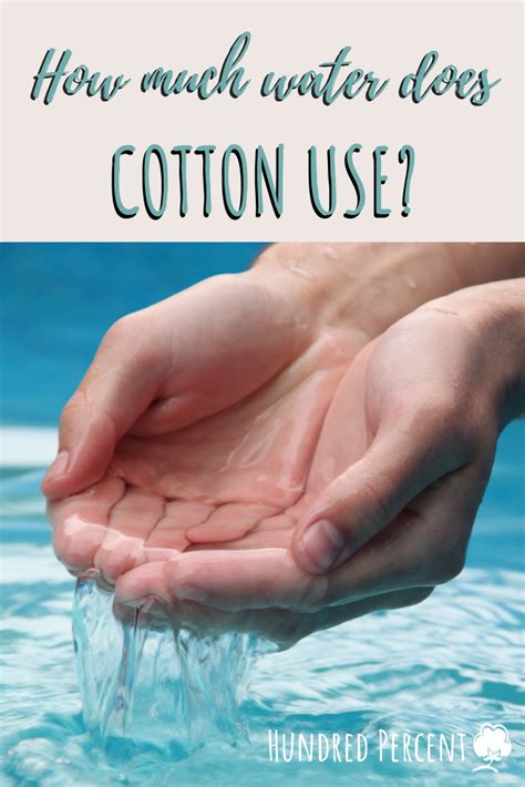 How water intensive is cotton? - Hundred Percent Cotton