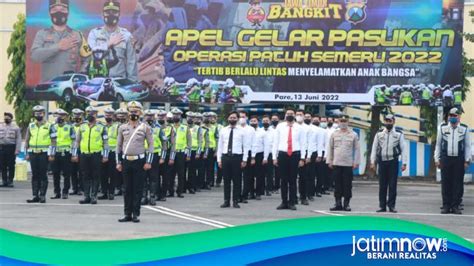 Polres Kediri Mulai Gelar Operasi Patuh Semeru Ini Targetnya