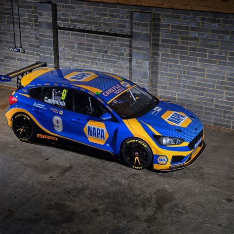 Napa Racing Btcc Livery Reveal Napa Uk