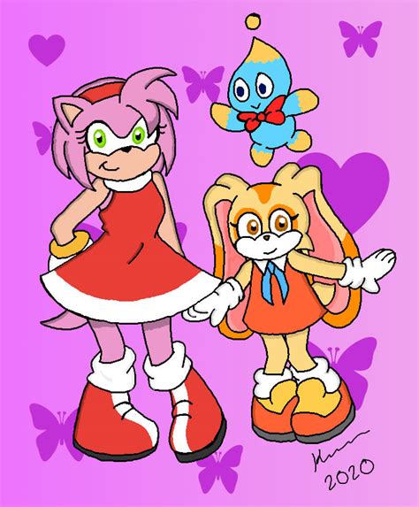 Amy And Cream By Xxgreenninjachickxx On Deviantart