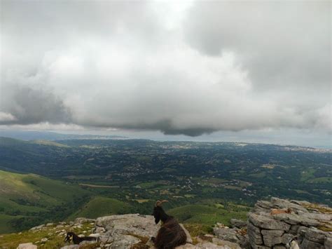 Le Massif De La Rhune Depuis Trabenia Avec J Louis J Michel J Pierre Et