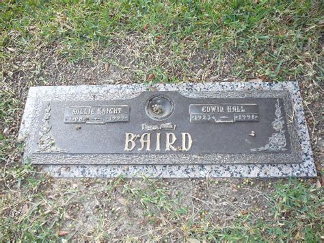 Edwin Hall Baird 1923 1991 Find A Grave Memorial