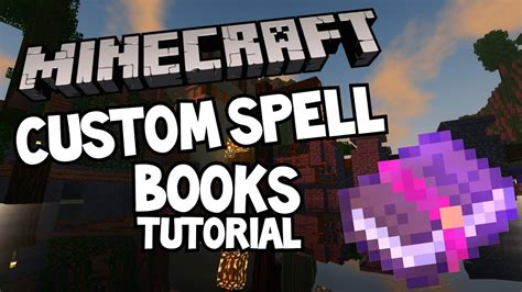 Minecraft Bedrock Spell Books Tutorial No Mods YouTube