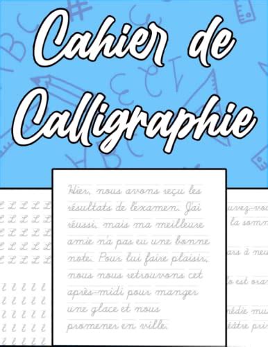 Cahier D Exercices De Calligraphie Pour Adultes Pour Enfants Et Pour