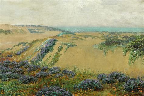 Drifting Sand Dunes Painting By Theodore Wores Pixels