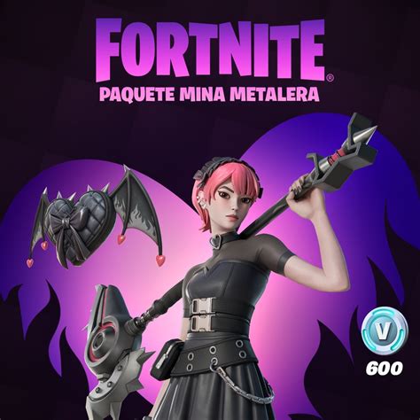 Fortnite Paquete Mina Metalera