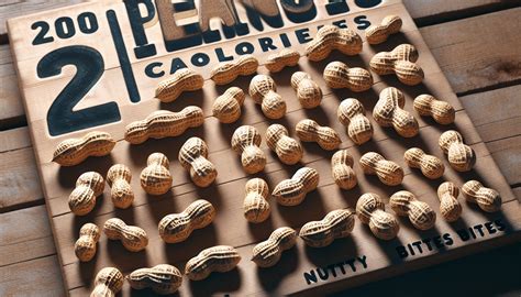 20 Peanuts Calories Counting Nutty Bites Etprotein