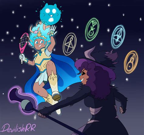 Calamity Anne Vs Titan Luz By Devilgamerrr On Deviantart