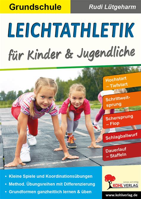 Leichtathletik für Kinder Jugendliche Grundschule