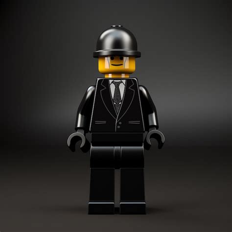 Premium Ai Image A Lego Man Wearing A Suit And Tie