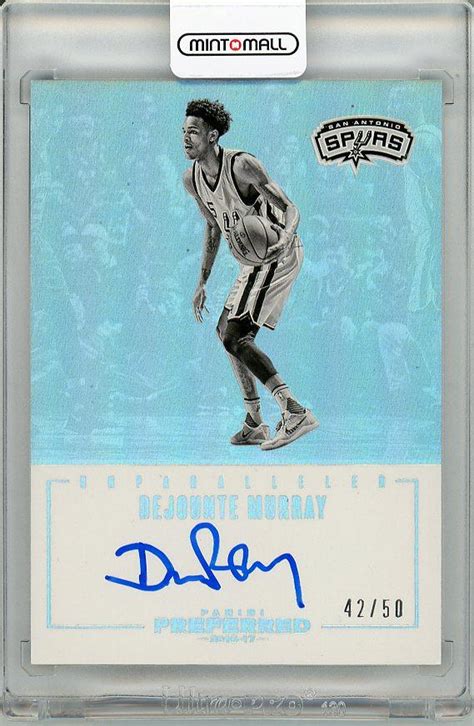 ミントモール Mint 梅田店 【表面微キズあり】2016 17 Panini Preferred Dejounte Murry