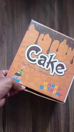 Printed 1000 Gram Cake Box Without Window At Rs 12 Piece In Jaipur