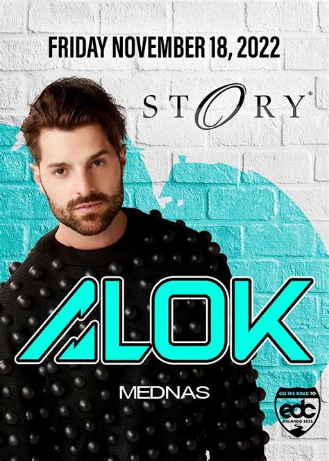 ALOK Tickets At Story Nightclub In Miami Beach By STORY Tixr