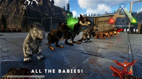 Ark Survival Evolved Mf Ep Fjordur Mating All The Baby