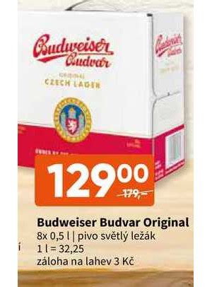 Archiv Budweiser Budvar Original X L V Akci Platn Do