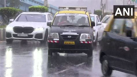 Ani On Twitter Watch Rain Lashes Parts Of Mumbai According To