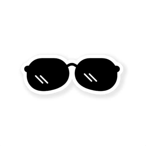 Sunglasses Sticker Stickers Trendy Accessories Sunglasses