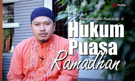 Ceramah Puasa Ramadhan Singkat