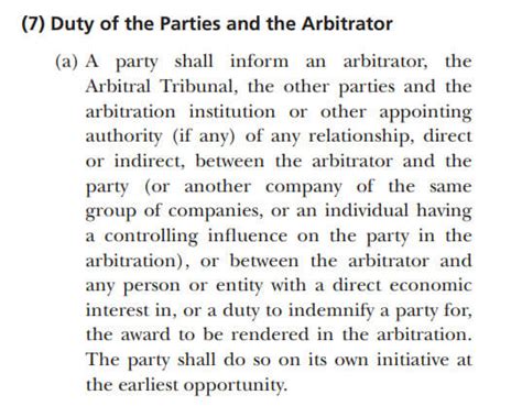 Disclosure Of Third Party Funding Agreements In International