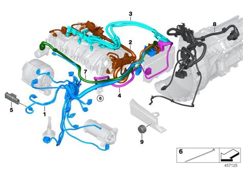 Bmw X Faisceau Soupape D Injection Allumage Moteur C Bles