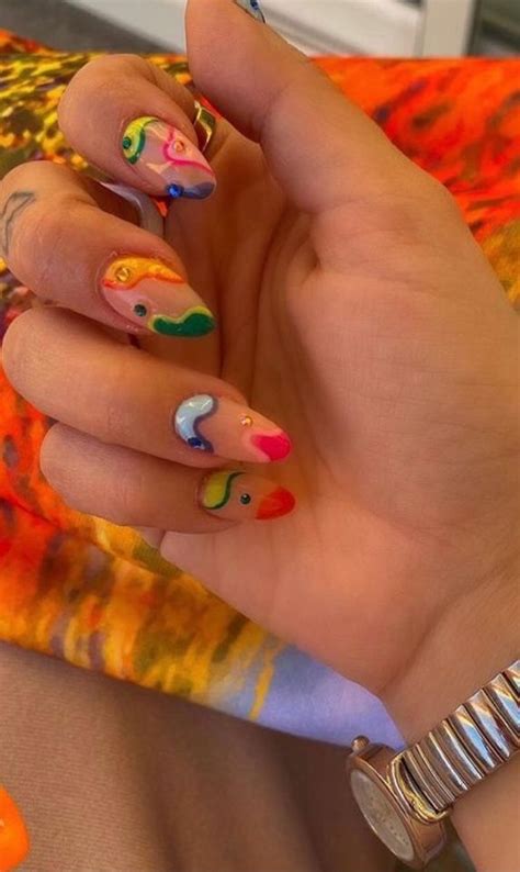 Its Amood In Minimalist Nails Fire Nails Funky Nails