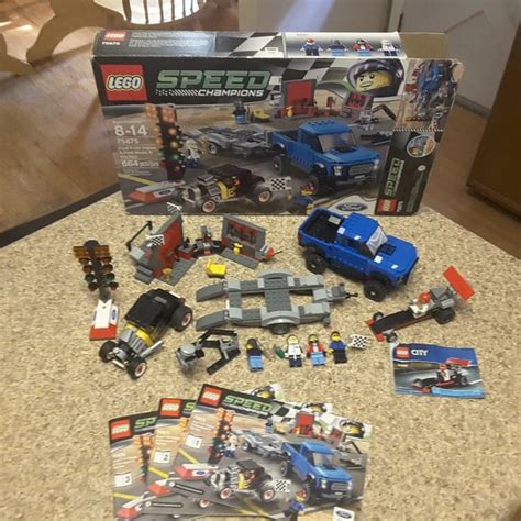 LEGO SPEED CHAMPIONS Ford F 150 Raptor Ford Modello A Hot Rod 75875 Completo EUR 191 38