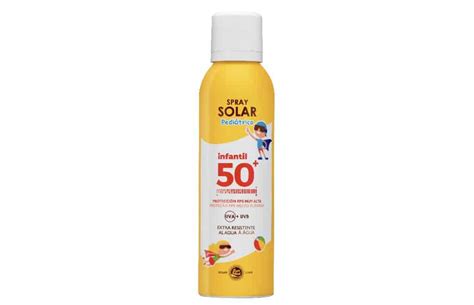 Protector Solar Infantil FPS 50 Marca Sun Med Resistente Al Agua En