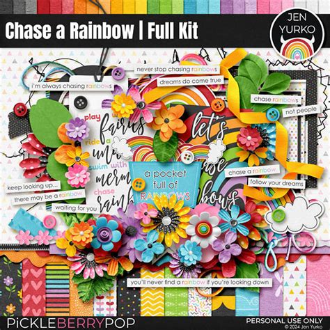 Chase a Rainbow | Full Kit by Jen Yurko