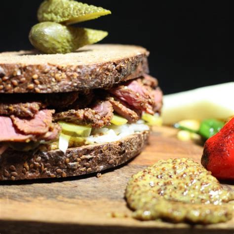 Venison Pastrami Sandwich – Duncan NZ Venison