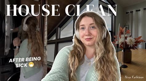 Speed Clean After Being Sick Real Life Messy House Clean With Me YouTube