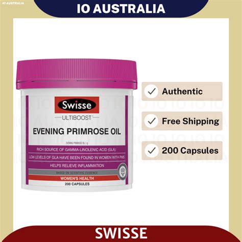 Swisse Evening Primrose Oil 200 Capsules Lazada