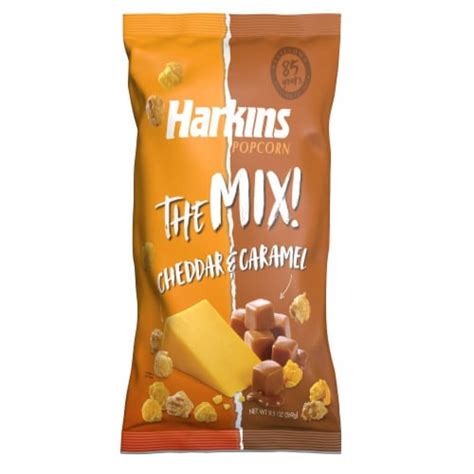 Harkins Popcorn The Mix Cheddar And Caramel Popcorn 4 Oz Kroger