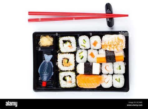 Sushi Bento Box High Resolution Stock Photography And Images Alamy