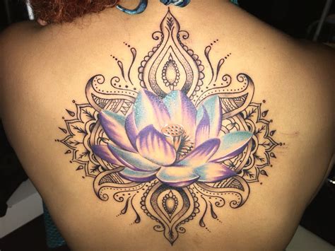 First Tattoo Lotus Mandala Mandala Tattoo Design Lotus Mandala Tattoo