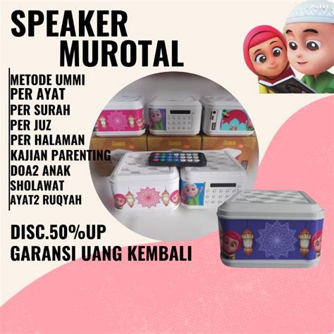 Jual Speaker Murottal Al Quran 30 Juz Advance TP 600 Bluetooth Portable