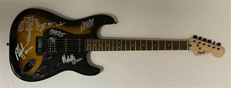 Acdc Autographed Guitar