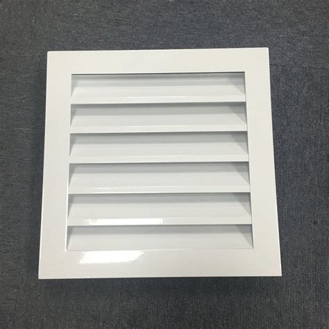 Hvac Fresh Air Grille Aluminum Water Proof Blades Weather Air Louver