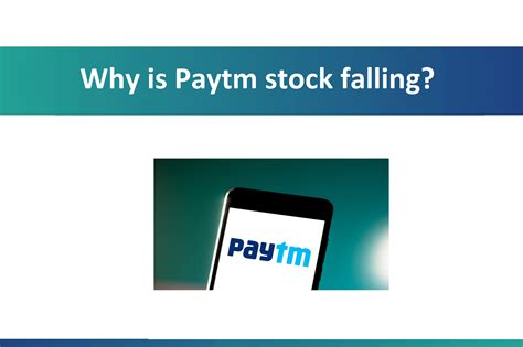 Why Is Paytm Stock Falling Paytm Share News Paytm Share Price