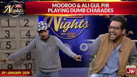 Mooroo Ali Gul Pir Playing Dumb Charades BOL Nights With Ahsan Khan