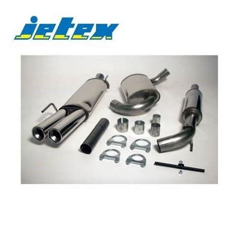 Jetex Stainless Steel Cat Back Exhaust Vw Golf Mk Gti V V And Vr