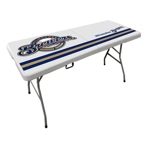 Imperial International Milwaukee Brewers 6 Bifold Table Blains Farm