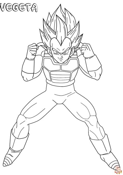 Coloriage Dragon Ball Z Personnages Imprimer Gratuitement Gbcoloriage